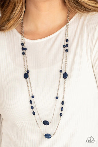 Paparazzi Exclusive Necklace Day Trip Delights - Blue