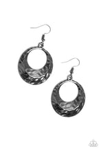 Load image into Gallery viewer, Paparazzi Jewelry Earrings Savory Shimmer - Black
