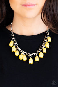 Paparazzi Jewelry Necklace Take The COLOR Wheel! - Yellow