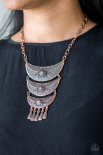 Load image into Gallery viewer, Paparazzi Jewelry Necklace Go STEER-Crazy - Copper