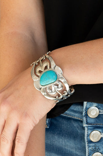 Paparazzi Jewelry Bracelet The MESAS are Calling - Blue
