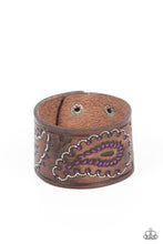 Load image into Gallery viewer, Paparazzi Jewelry Bracelet Paisley Pioneer - Purple