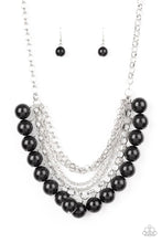 Load image into Gallery viewer, Paparazzi Jewelry Necklace One-Way WALL STREET - Black