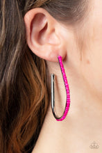 Load image into Gallery viewer, Paparazzi Jewelry Earrings Beaded Bauble - Pink