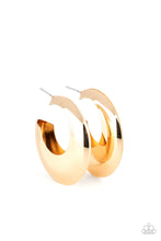 Load image into Gallery viewer, Paparazzi Jewelry Earrings Chic CRESCENTO Gold