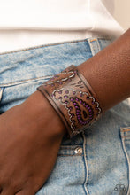 Load image into Gallery viewer, Paparazzi Jewelry Bracelet Paisley Pioneer - Purple