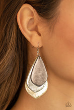 Load image into Gallery viewer, Paparazzi Jewelry Earrings GLISTEN Up! - Silver