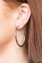 Load image into Gallery viewer, Paparazzi Jewelry Earrings Imprinted Intensity - Silver