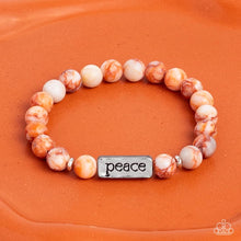 Load image into Gallery viewer, Paparazzi Jewelry Bracelet Serene Season - Orange