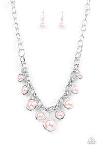 Paparazzi Jewelry Necklace Revolving Refinement - Pink