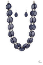 Load image into Gallery viewer, Paparazzi Jewelry Necklace Two-Story Stunner - Blue
