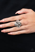 Load image into Gallery viewer, Paparazzi Jewelry Ring Fluttering Flashback - White