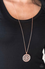 Load image into Gallery viewer, Paparazzi Jewelry Necklace All About Me-dallion - Copper