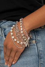 Load image into Gallery viewer, Paparazzi Jewelry Bracelet Heiress Hustle - Pink