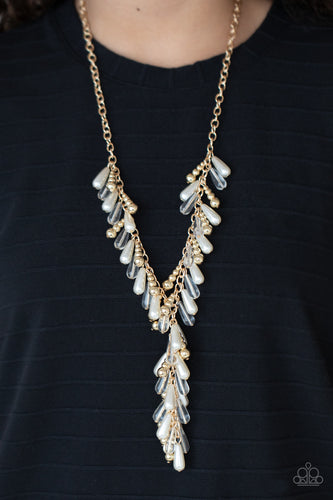 Paparazzi Jewelry Necklace Dripping With DIVA-ttitude - Gold