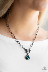 Paparazzi Jewelry Necklace So Sorority Blue