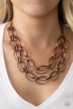 Load image into Gallery viewer, Paparazzi Jewelry Necklace Status Quo - Copper