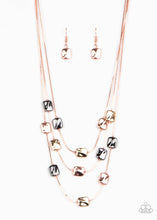 Load image into Gallery viewer, Paparazzi Jewelry Necklace Downtown Reflections - Copper