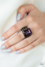 Load image into Gallery viewer, Paparazzi Jewelry Expect Heavy REIGN-purple