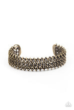 Load image into Gallery viewer, Paparazzi Jewelry Men Gridlock - Brass