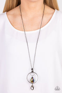 Paparazzi Jewelry Necklace Swinging Shimmer - Multi