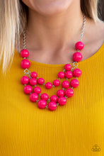 Load image into Gallery viewer, Paparazzi Jewelry Necklace &amp; Bracelet Miss Pop-YOU-larity - Pink