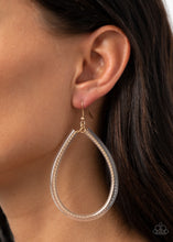 Load image into Gallery viewer, Paparazzi Jewelry Earrings Just ENCASE You Missed It - Gold