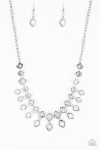 Load image into Gallery viewer, Paparazzi Jewelry Necklace Geocentric - Silver