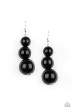 Load image into Gallery viewer, Paparazzi Jewelry Earrings Material World - Black