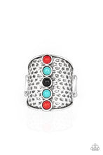 Load image into Gallery viewer, Paparazzi Jewelry Ring A Line In The SANDSTONE - Red