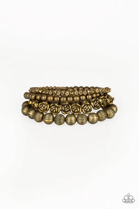 Paparazzi Jewelry Bracelet Rose Garden Gala - Brass