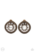 Load image into Gallery viewer, Paparazzi Jewelry Earrings Dazzling Definition - Brass