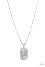 Load image into Gallery viewer, Empire Paparazzi Jewelry Necklace State of Mind - Silver