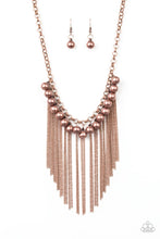 Load image into Gallery viewer, Paparazzi Jewelry Necklace Powerhouse Prowl - Copper
