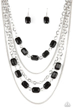 Load image into Gallery viewer, Paparazzi Jewelry Necklace Standout Strands - Black