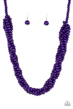 Load image into Gallery viewer, Paparazzi Jewelry Wooden Tahiti Tropic Purple