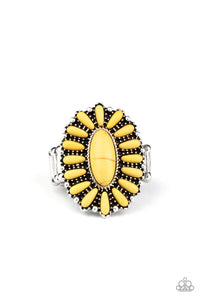 Paparazzi Jewelry Ring Cactus Cabana - Yellow