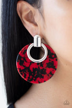 Load image into Gallery viewer, Paparazzi Jewelry Earrings Metro Zoo - Red