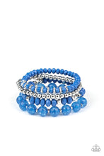 Load image into Gallery viewer, Paparazzi Jewelry Bracelet Layered Luster - Blue
