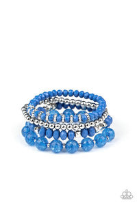 Paparazzi Jewelry Bracelet Layered Luster - Blue