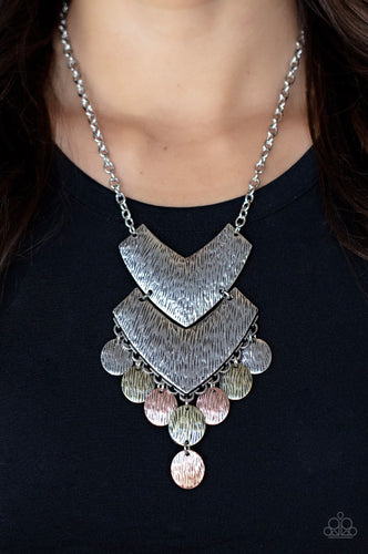 Paparazzi Jewelry Necklace Keys to the ANIMAL Kingdom - Multi