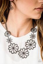 Load image into Gallery viewer, Paparazzi Jewelry Necklace Blooming With Beauty - Black