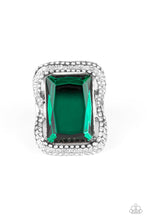 Load image into Gallery viewer, Paparazzi Jewelry Ring Deluxe Decadence - Green