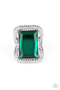 Paparazzi Jewelry Ring Deluxe Decadence - Green