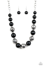 Load image into Gallery viewer, Paparazzi Exclusive Necklace Floral Fusion - Black