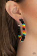 Load image into Gallery viewer, Paparazzi Jewelry Earrings Bodaciously Beaded Black