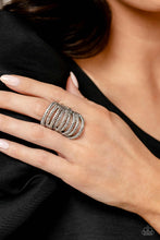 Load image into Gallery viewer, Paparazzi Jewelry Ring Rippling Rarity - White