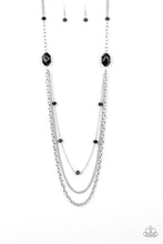 Load image into Gallery viewer, Paparazzi Jewelry Necklace Dare To Dazzle - Black
