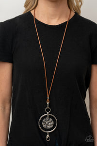 Paparazzi Jewelry Necklace CORD-inated Effort - Brown