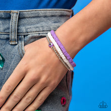 Load image into Gallery viewer, Paparazzi Jewelry Bracelet EYE Have A Dream - Purple